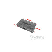 T-Works Storage Box with 15 Compartments (17.7 x 10.2 x 2.6cm) T-Works Storage Box with 15 Compartments (17.7 x 10.2 x 2.6cm)