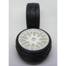 PMT Q1 - 1:8 Rally Game / GT Tires - Q1 Compound - SUPER SOFT - (2 pcs) - RALLY 18