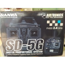 SANWA SD-5G 5-Channel 2.4GHz FHSS-1 Radio Control System